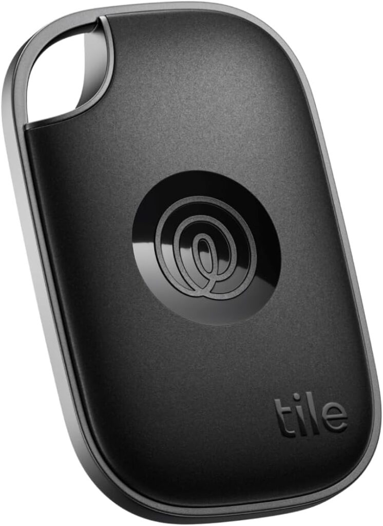 Tile by Life360 Pro (2024) - Localizador Bluetooth Potente, localizador de Llaves y localizador de Objetos para Llaves, Bolsos y Mucho más. Localizador de teléfonos. Paquete de 1 (Negro)